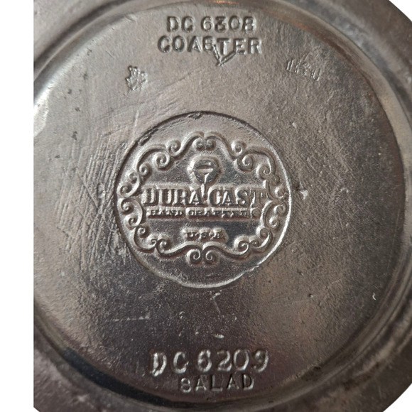 Duracast Handcrafted Pewter Bowl 7.5" - Picture 3 of 3